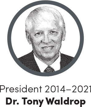 Dr. Tony Waldrop - President 2014-2021