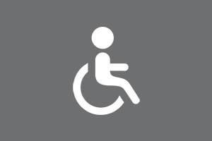 Wheelchair icon.