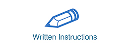 Written Instructions