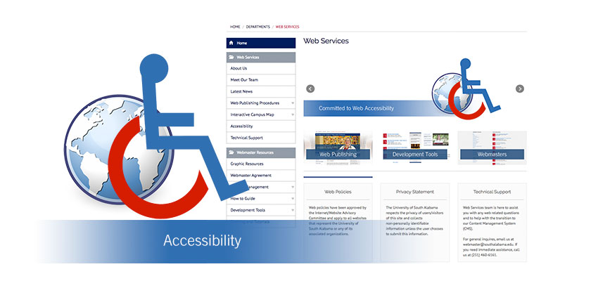 Image showing accessibility and screenshot of web services page data-lightbox='featured'