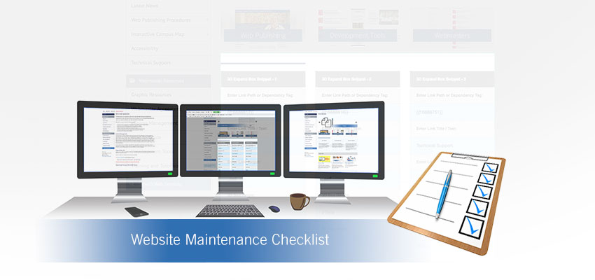 Website Maintenance Checklist