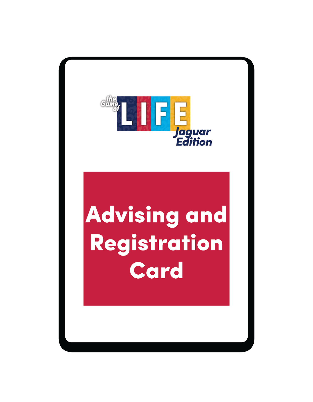 Advising and Registration Card