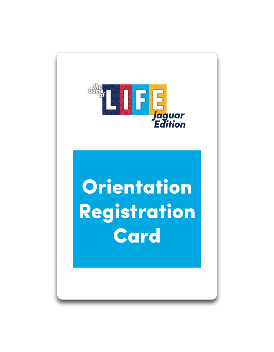 Orientation Registration Card