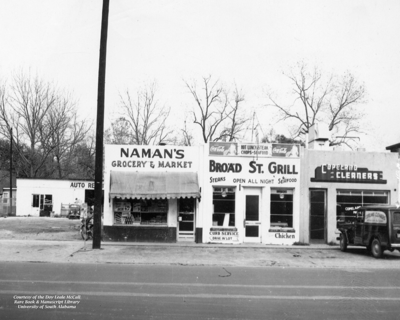 Shops on Broad Street. 