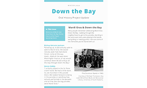 Down the Bay Project Newsletter
