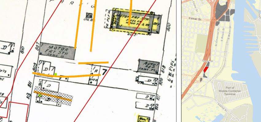 We excavated the Maryland Street Site, also known as 1MB499, in 2022 for the I-10 Mobile River Bridge Archaeology Project. The site was home to the McCall and Sanders families in the mid-20th century.