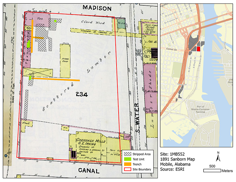 Excavation Map