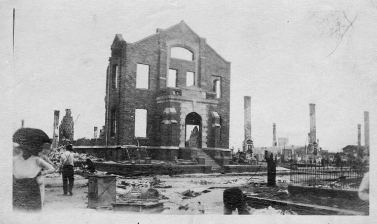 Building destroyed by 1919 Mobile fire