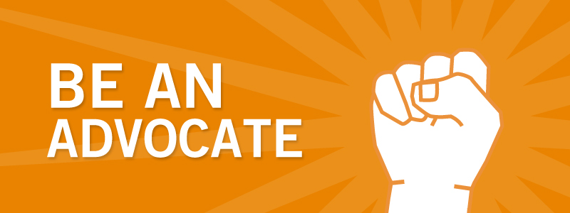Be an Advocate banner