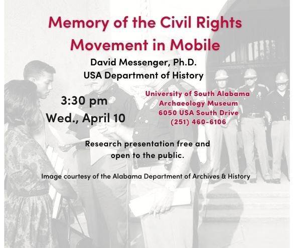 Memory of the Civil Rights Movement in Mobile Flyer Image
