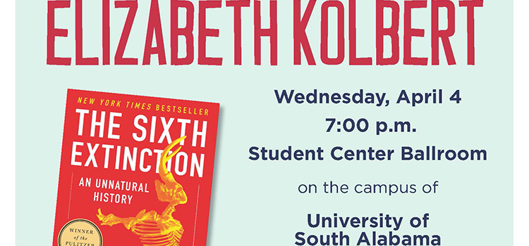 Elizabeth Kolbert to Speak at Student Center Ballroom