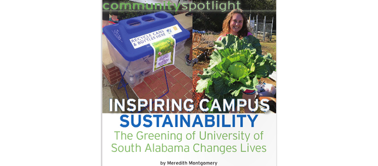 image of recycle bottle and can collection box and girl with head of lettuce