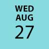 Wednesday, August 27