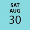 Saturday, August 30