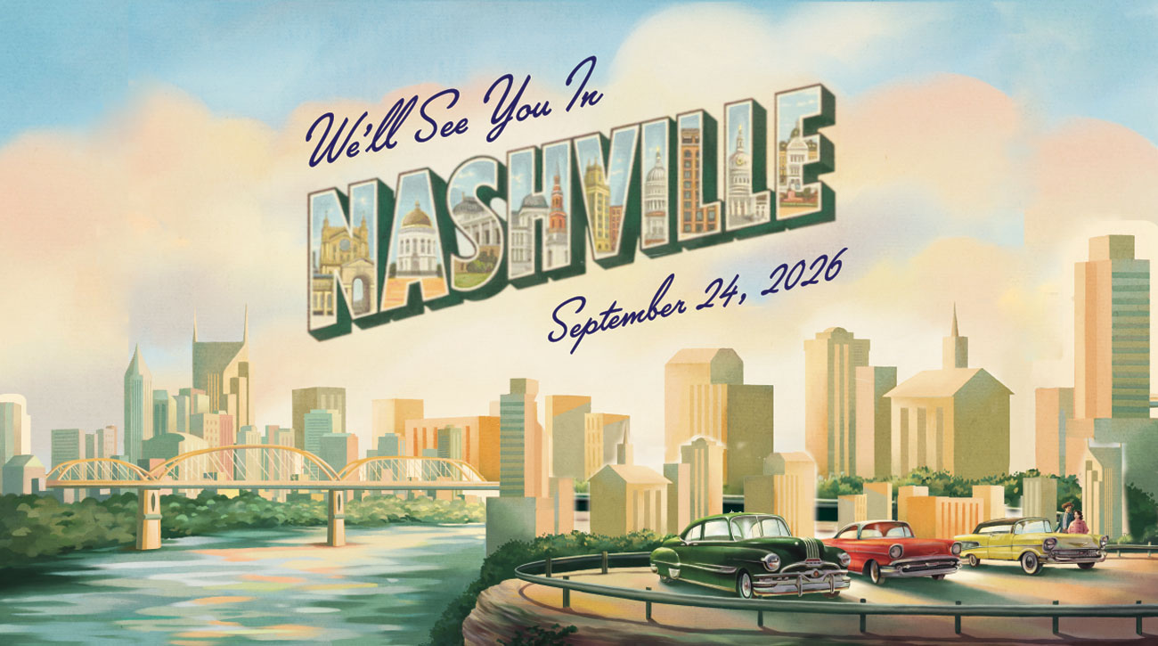 We'll see you in Nashville September 24, 2026